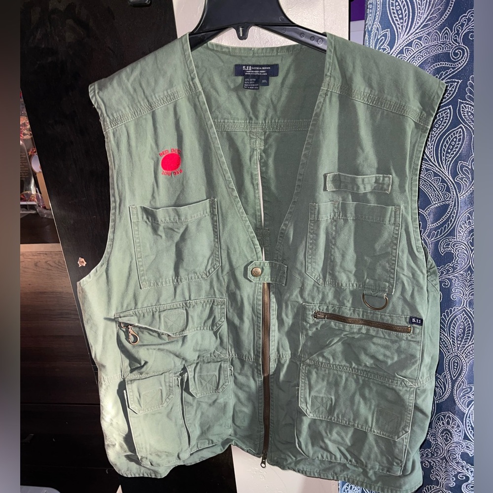511 Vest Tactical Series 80001 Hunting Cargo Pockets Utility Conceal Mens 2XL
